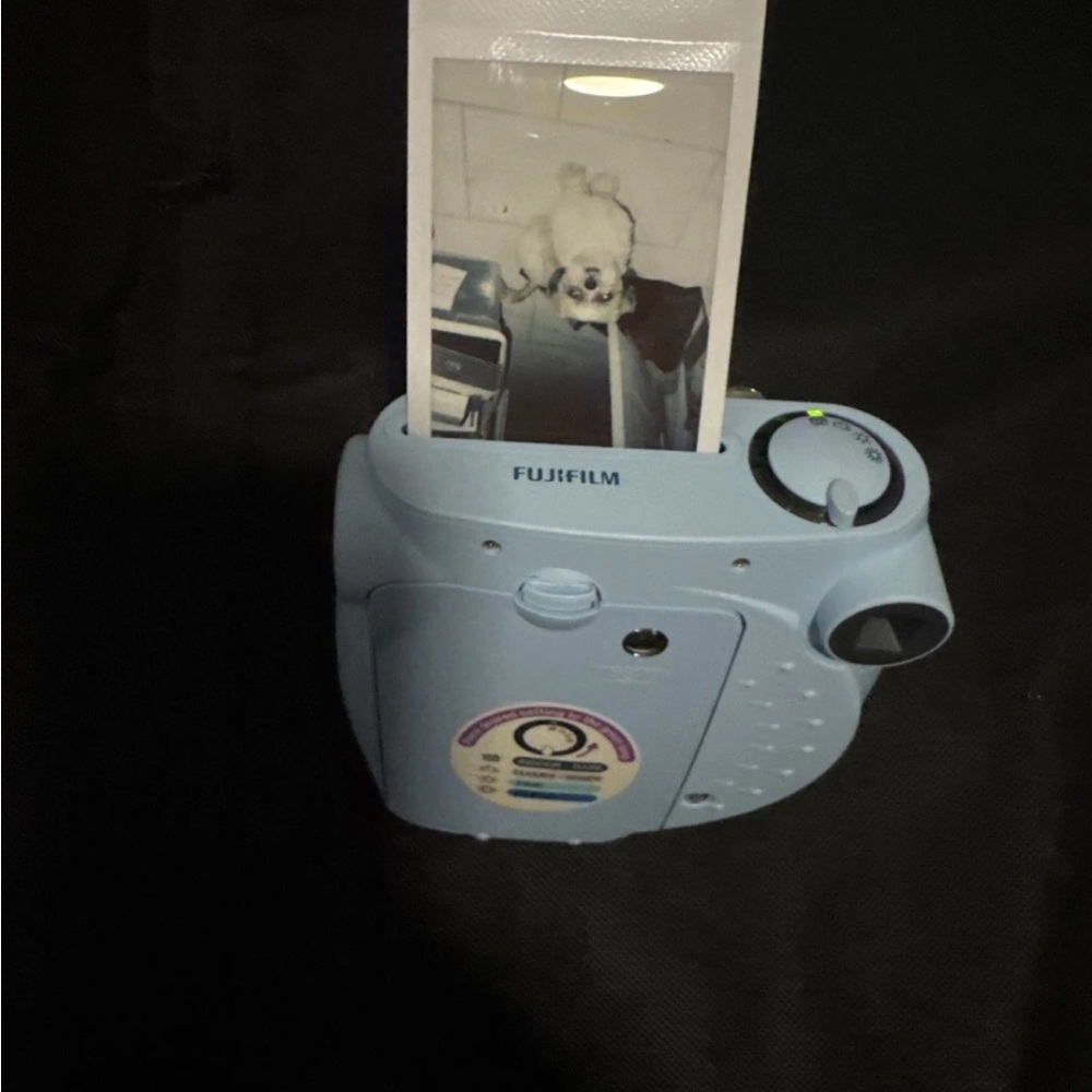 Fujifilm Instax Mini 7S Instant Camera Light Blue PLEASE READ TESTED - Picture 5 of 13